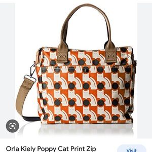 Orla kiely poppy bag